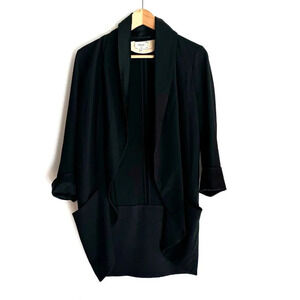 Wilfred Black Chevelier Blazer w  Satin Lapels and cuffs 2